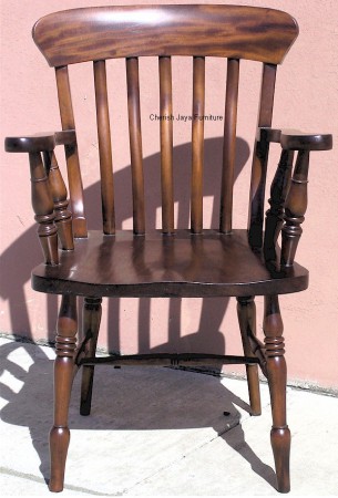 Code: CS 264-M Name: Slat Chair Carver Size: W=65 x D=80 x H=100 cm Wood: Solid Mahogany